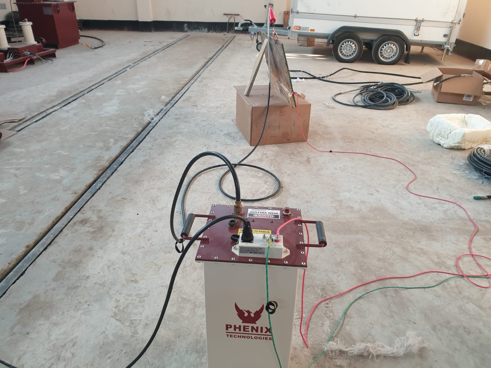 120 KV DC High Voltage Test Set for BPDB, ZRS Chattogram
