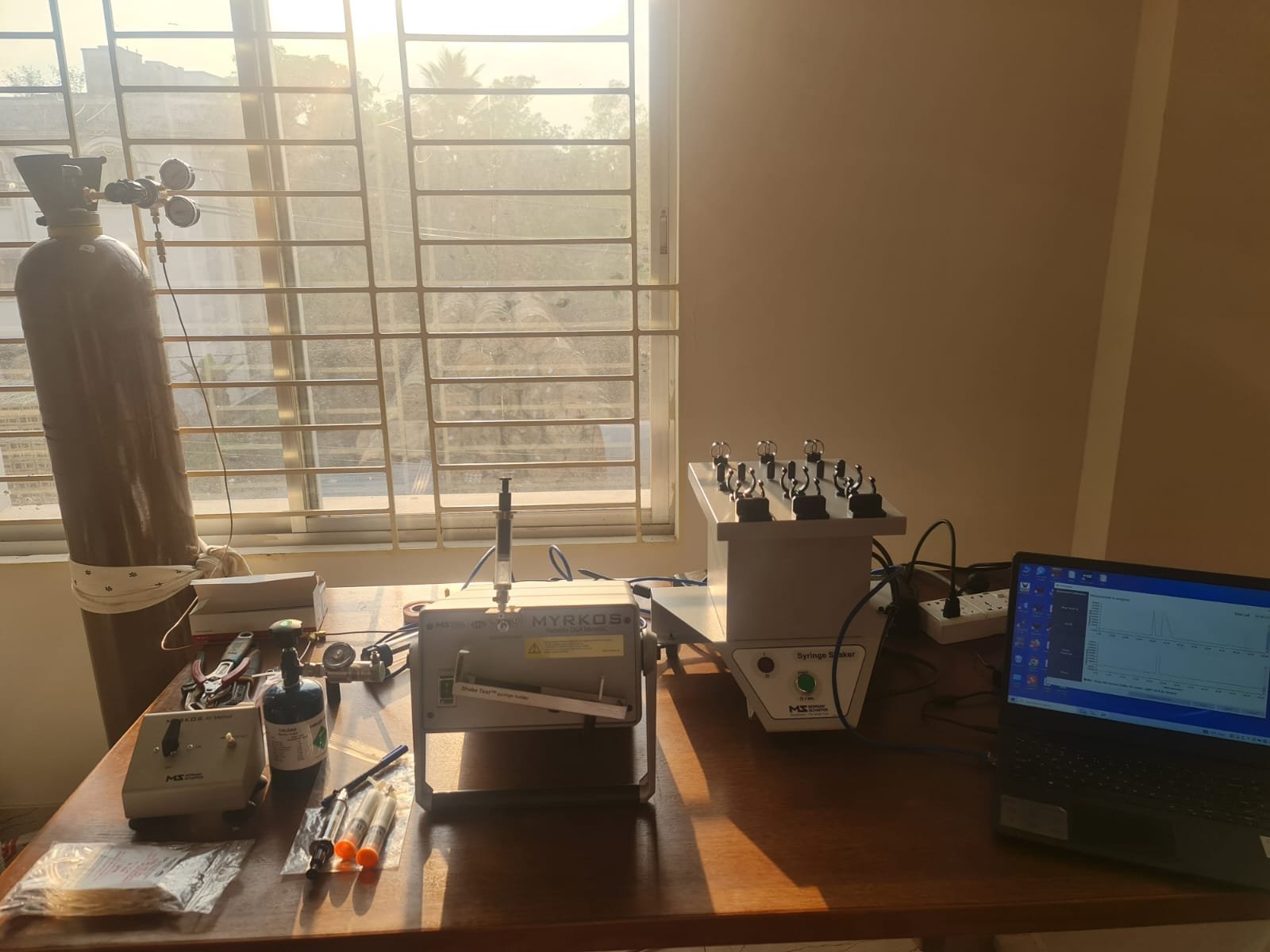 Morgan Schaffer Myrkos DGA laboratory package installed for BREB
